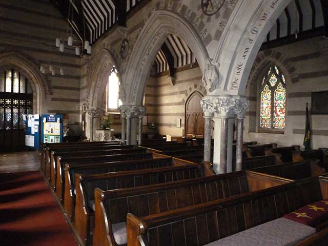Huntley Church - Interior